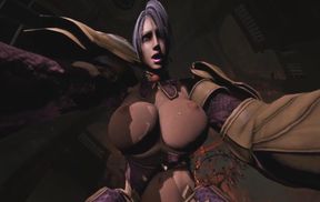 Soul Calibur - Ivy Valentine Riding (A XXX Parody)