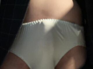 Satin Panties Back From Work