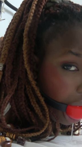 Coco and Mila's Sultry Night: Tightly Bound and Ballgagged by the Halloween Bondage Ghost!(4k)