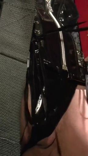 Slave Fucks Mature French Woman in the Ass