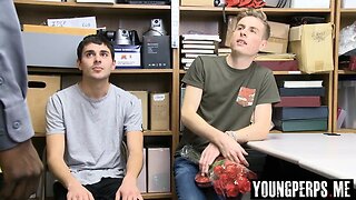 Boy couple pounded by dark LP Officer