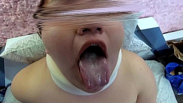 I love using my throat as a vagina and having my face covered in cum