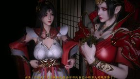 3D Super Horny Slut Asian Babe Got Fucked so Hard Big Dicks