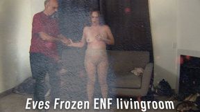Evangeline gets frozen solid in Livingroom 03