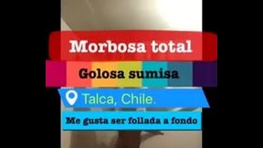 Puta Chilena follada por casado infiel talca / fuck married man whith shemale anal sex