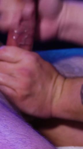 My Buddy Refers His Straight Friend for Me to Restrain, Blindfold and Edge to a Huge Cumshot