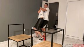 Captured Skater Endures Extreme Foot Worship