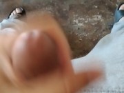 Jerking off in the living room after my roommates leave