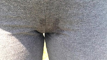 Very risky pissing compilation in the forest 4K