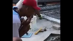 Meu pai mando eu esperimenta o siment&atilde_o gostoso