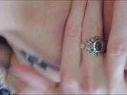 POV Pussy Clit Play ANAL PLUG Insertion LONG NAILS Great Noises | Verified Amateur Ginger McKenna