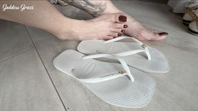Your gift is my dirty flip-flop - Goddess Grazi (MP4-HD1080p)