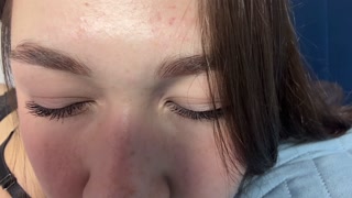 virgin girl made her first POV video