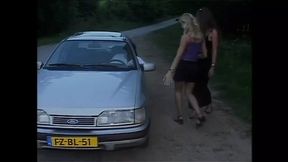 Busty Mature Gets Taken on the Car Hood by a Big Dick&#x1F346; Ending in Her Mouth