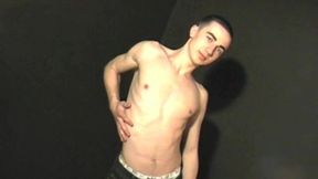 Twink loves fruit and fruity handjobs