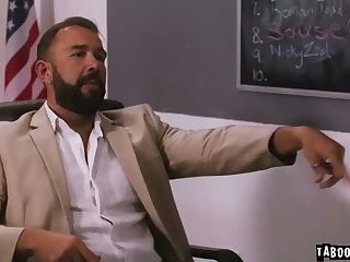 Pixie Smalls and Myra Moans Fuck Teacher to Stop Bully