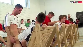 Powerful Fucking and Hot Blowjobs - A Football Fantasy - Gay XXX