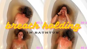 Breath Holding In Bathtub_4K