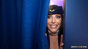 This Flight Attendant Fucks