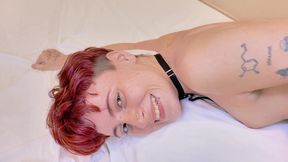 fodi o cu rosa do nao binario e gozei dentro da buceta no pelo creampie