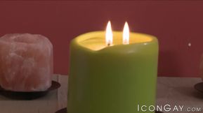Horny Josh Stone receives an erotic massage before getting deepthroated