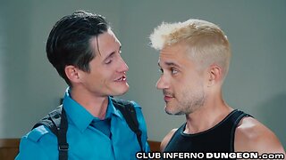 Cop`s Wild Ride: Handcuffs, Deepthroat, Rimming & More!