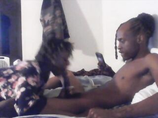 sucking a large booty weenie