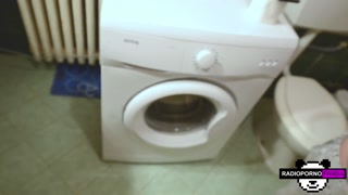 PandaVlog: behind the scenes busty Italian shaves me and sucks my cock