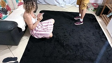 step-Niece agrees to play cards and ends up having sex with her uncle