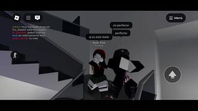 Dos esquizofr&eacute_nicos juegan al roblox (termina hot )