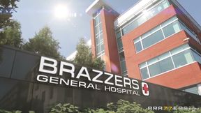 Doctors Adventures - Richelle Ryan &amp; Brick Drop the Medical Gown for a Risk Filled Hospital Fucking