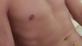 Athletic Jock Garrett Cooper Gets His Tight Asshole Stretched By Daddy Agent