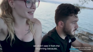 Sunset Date &amp; Eclipse ended in Hotel Room Fucking - Real Amateur Couple