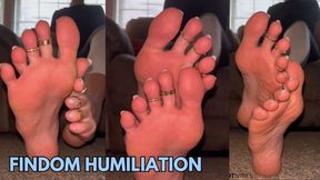 Findom Humiliation by Ivys Feet Footivities