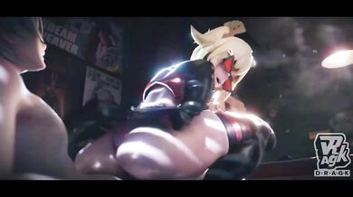 Cowgirl screams in zenless zone zero hentai