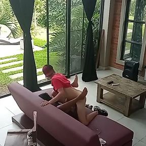 Trans Girl Colombiana Gets Fucked on the Tablet Ando Sofa Bed