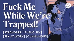 ASMR Audio Porn: Risky Office Fuck - Elevator Sex With a Hot Colleague - Erotic Audio Fantasy