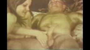 Vintage Hairy Teen Threesome Fucked and Cummed in Mouth (full Movie)