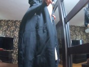 A great gift for St. Valentin- Blow-job, fuck and  lot of cum on my long fur hooded downjacket 245 p