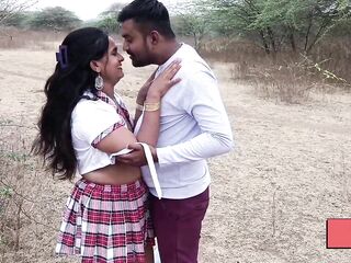 hawt student screw with teacher in outside jungle area of school