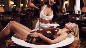 covering those hot girls in chocolate really turns me on