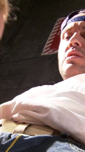 Epic moment from "A blonde waitress with big boobs gets a pussy cumshot after"