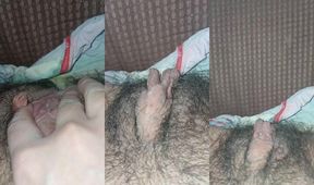 Raw egg fucking FTM's tight pussy till it gushes