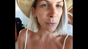 Two hot babes share lucky guy in FFM threesome
