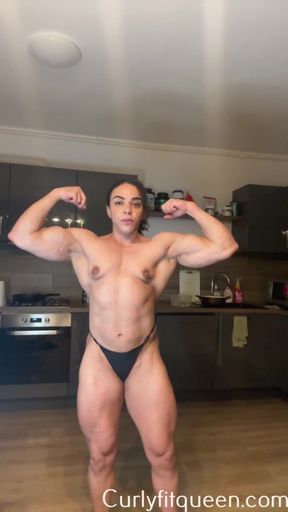 Tight from the front, peachy from the back