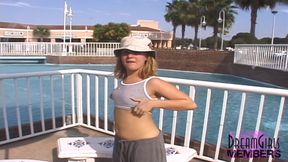 Freaky Spinner Spreads Her Pussy in My Back Seat