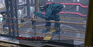 Stranded in Space - Checking Out the Cute Robot Girl