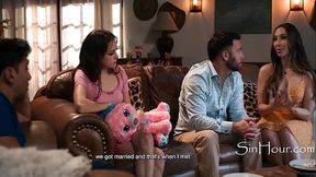 step Family Vacation Reveals DARK Secrets That Results In A Fam Foursome - Seth Max Fills, Selena, Love Melissa, Stratton