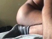 Slimthick Ebony humping bed