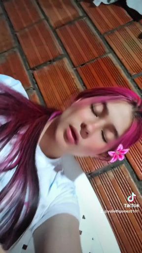 A Pretty 18-year-old Girl Plays with Her Beautiful Body and Gets Very Horny